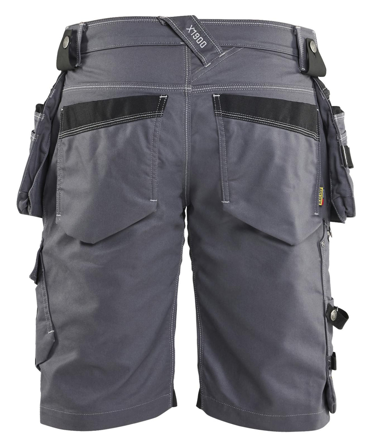 Blaklader Ambacht X1900 Shorts 19921141 denim stretch midden grijs-zwart(9699)