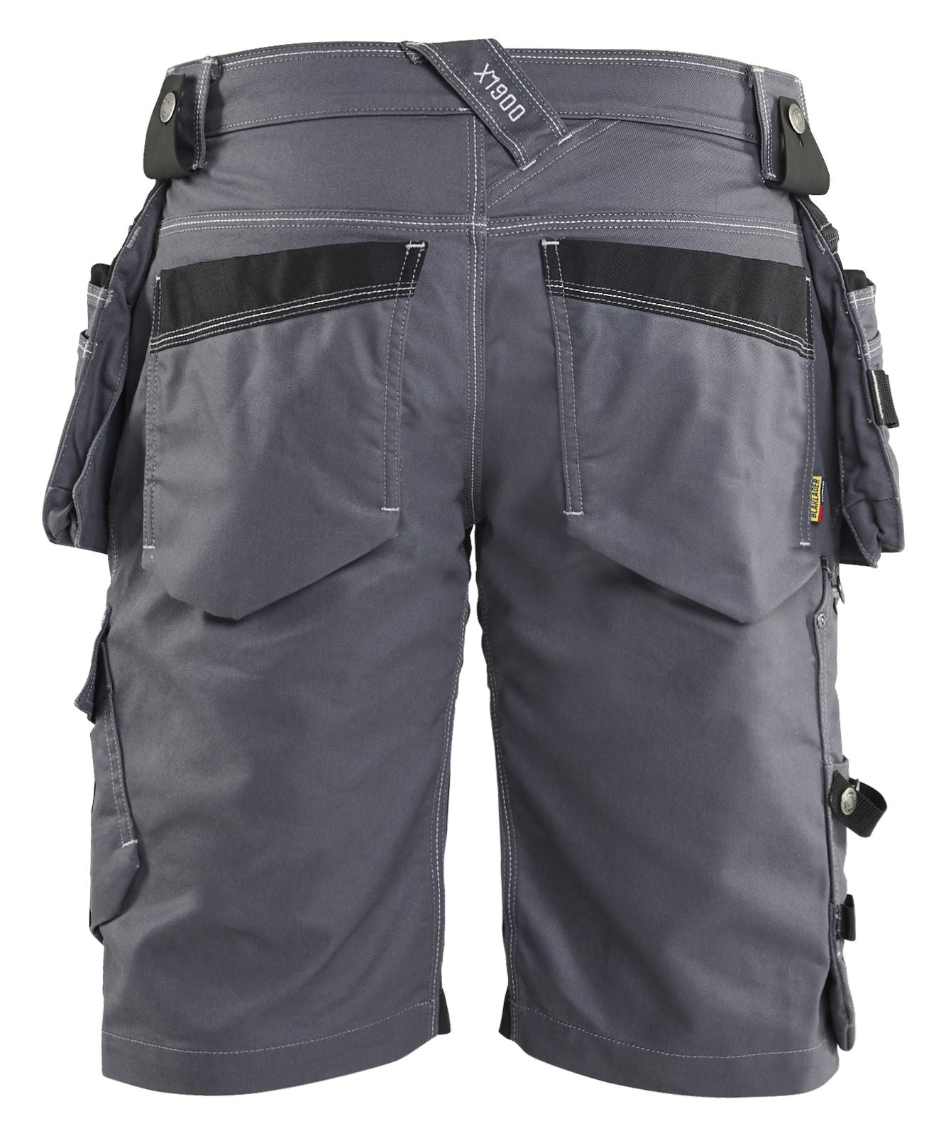 Blaklader Ambacht X1900 Shorts 19921141 denim stretch midden grijs-zwart(9699)