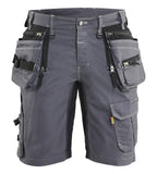 Blaklader Ambacht X1900 Shorts 19921141 denim stretch midden grijs-zwart(9699)