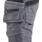 Blaklader Ambacht X1900 Shorts 19921141 denim stretch midden grijs-zwart(9699)