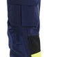 Blaklader Broeken 19931642 marineblauw-fluo geel(8933)