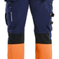 Blaklader Werkbroeken 19931642 marineblauw-oranje(8953)