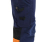 Blaklader Werkbroeken 19931642 marineblauw-oranje(8953)