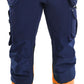 Blaklader Werkbroeken 19931642 marineblauw-oranje(8953)