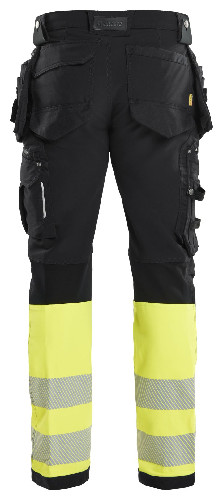 Blaklader Broeken 19931642 zwart-fluo geel(9933)