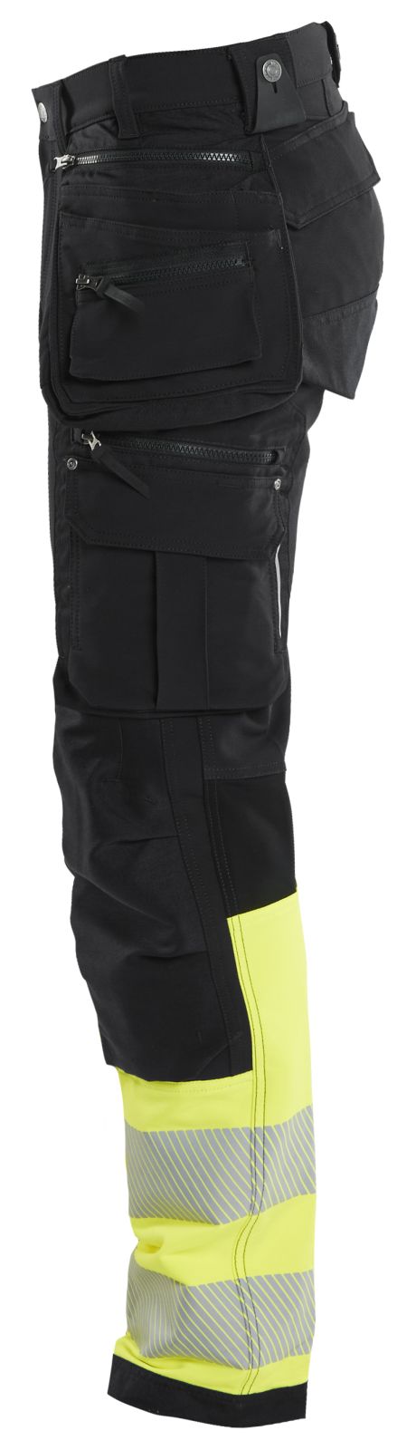 Blaklader Broeken 19931642 zwart-fluo geel(9933)