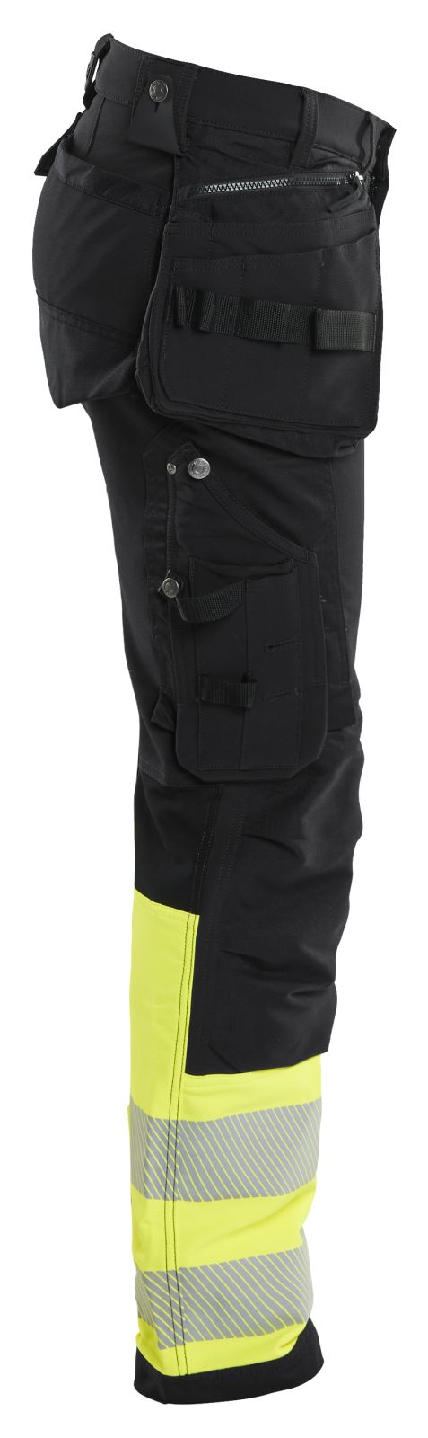 Blaklader Broeken 19931642 zwart-fluo geel(9933)