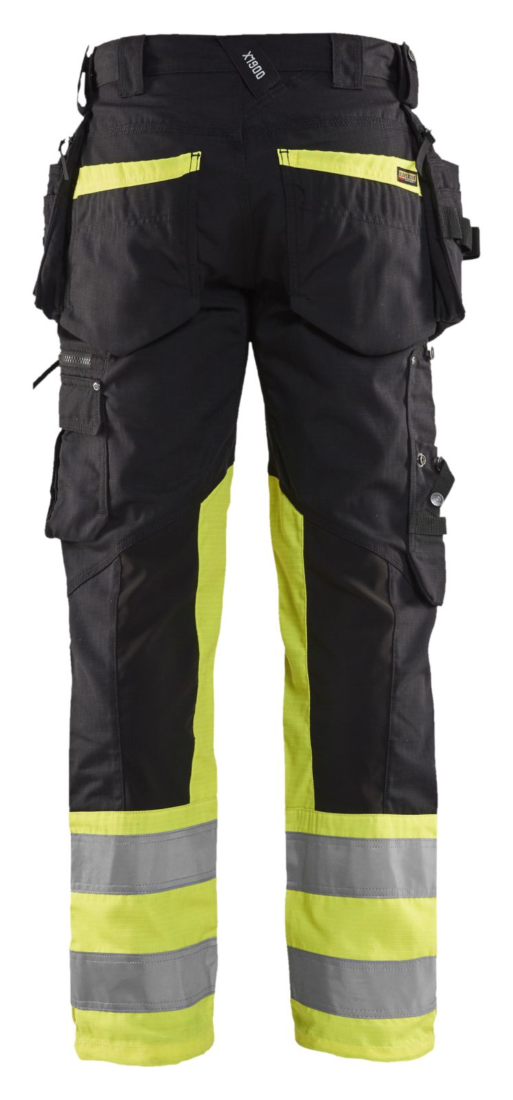 Blaklader Broeken 19941330 HiVis zwart-fluo geel(9933)
