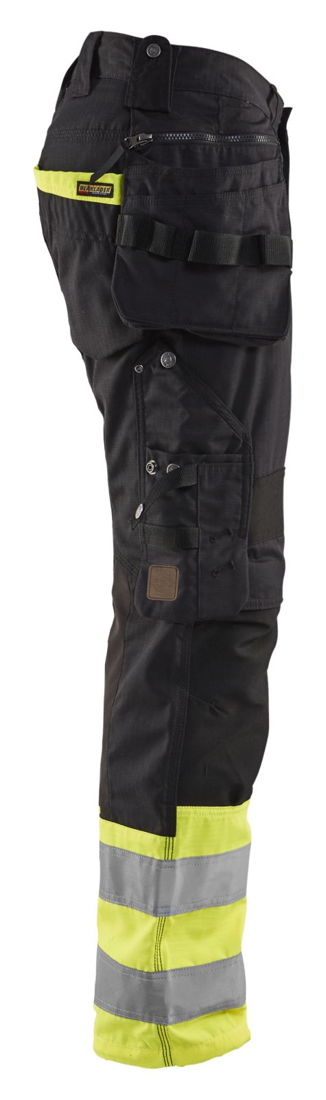 Blaklader Broeken 19941330 HiVis zwart-fluo geel(9933)