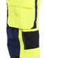 Blaklader Broeken 19971642 HiVis fluo geel-marineblauw(3389)