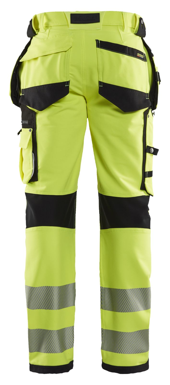 Blaklader Broeken 19971642 HiVis fluo geel-zwart(3399)