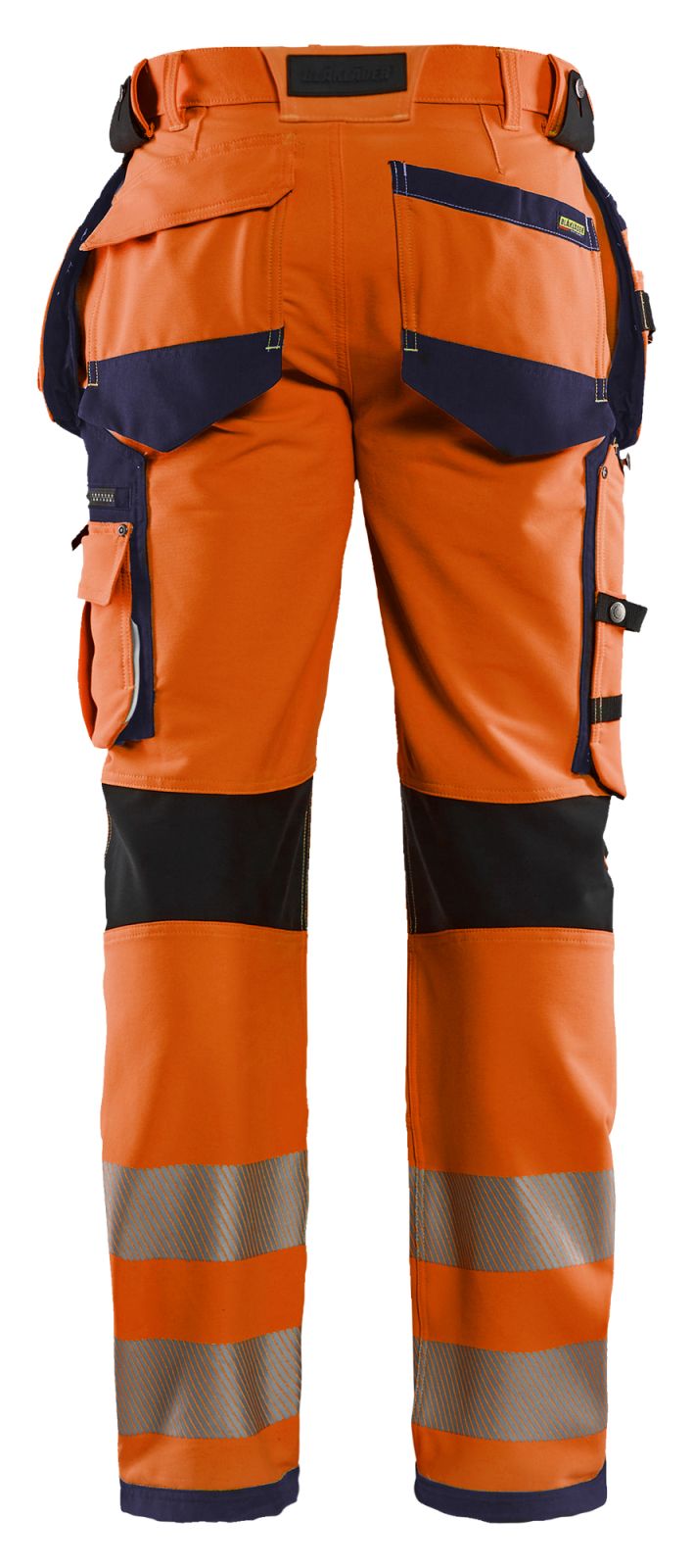 Blaklader Werkbroeken 19971642 fluo oranje-marineblauw(5389)