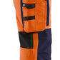 Blaklader Werkbroeken 19971642 fluo oranje-marineblauw(5389)