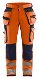 Blaklader Werkbroeken 19971642 fluo oranje-marineblauw(5389)