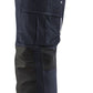 Blaklader Broeken 19981644 met Stretch donker marineblauw-zwart(8699)