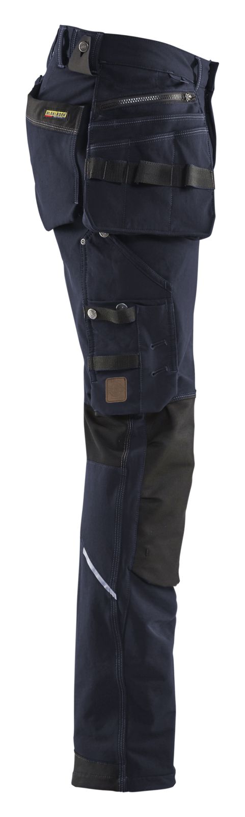Blaklader Broeken 19981644 met Stretch donker marineblauw-zwart(8699)