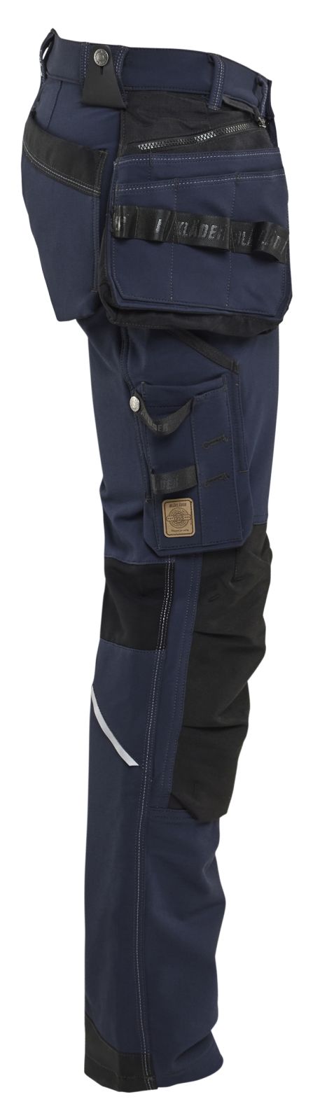 Blaklader Broeken 19981644 met Stretch donker marineblauw-zwart(8699)