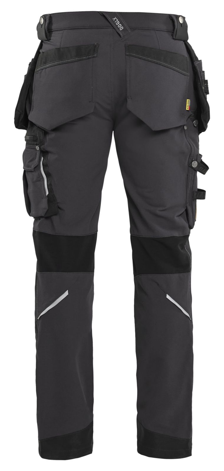 Blaklader Broeken 19981644 met Stretch donkergrijs-zwart(9899)