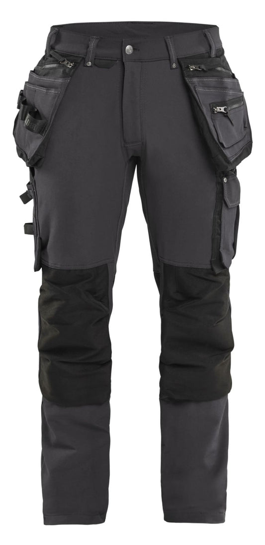 Blaklader Broeken 19981644 met Stretch donkergrijs-zwart(9899)