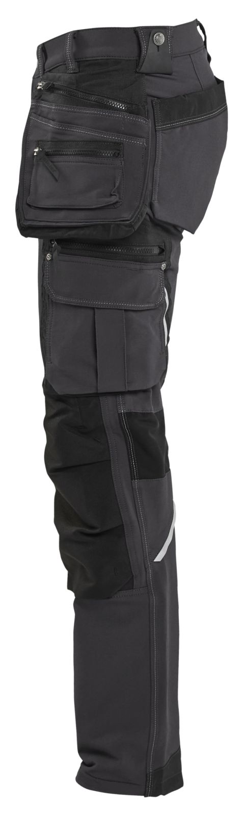 Blaklader Broeken 19981644 met Stretch donkergrijs-zwart(9899)