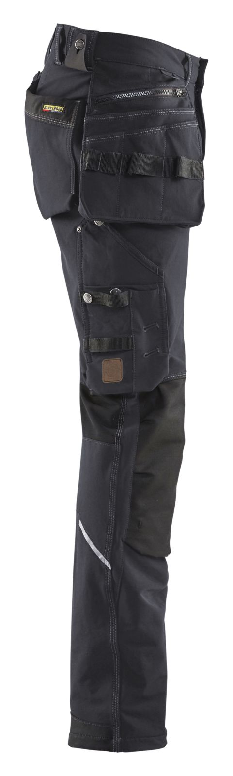 Blaklader Broeken 19981644 met Stretch donkergrijs-zwart(9899)