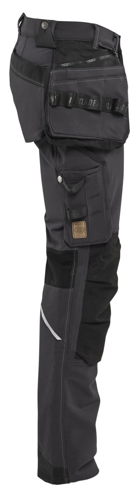 Blaklader Broeken 19981644 met Stretch donkergrijs-zwart(9899)