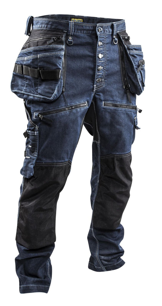 Blaklader Broeken 19991141 met Stretch marineblauw-zwart(8999)