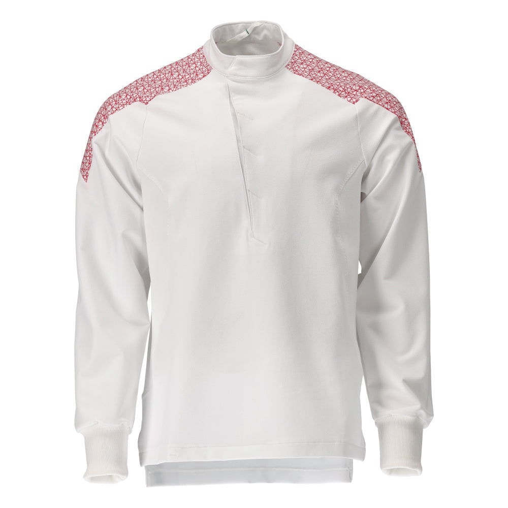 Mascot Food & care Tuniek 20052-511 stretch wit-signaalrood(06202)