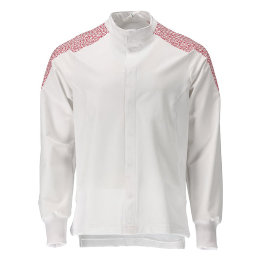 Mascot Food & care Jas 20054-511 stretch wit-signaalrood(06202)