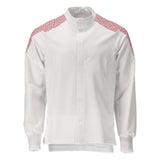 Mascot Food & care Jas 20054-511 stretch wit-signaalrood(06202)