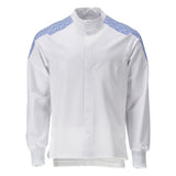 Mascot Food & care Jas 20054-511 stretch wit-helder blauw(0691)