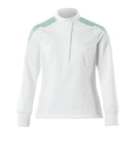 Mascot Food & care Tuniek 20062-511 stretch dames wit-helder groen(06333)