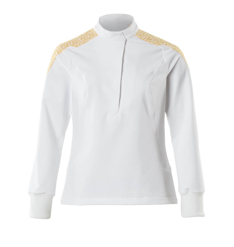Mascot Food & care Tuniek 20062-511 stretch dames wit-kerriegeel(0670)