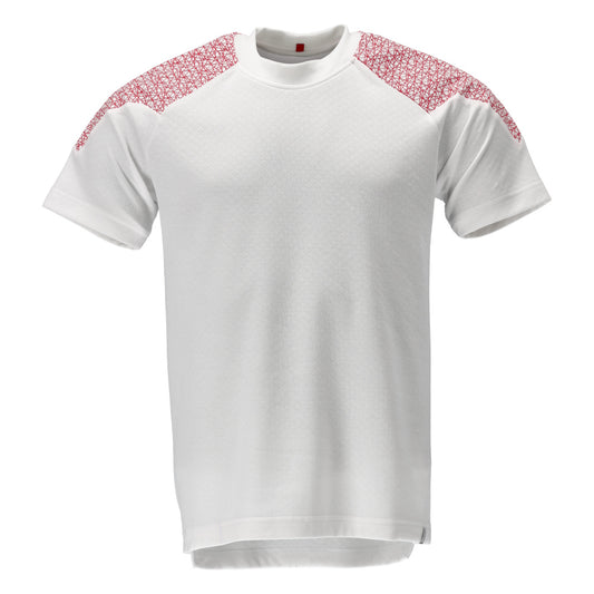 Mascot Food & care T-shirt 20082-933 wit-signaalrood(06202)