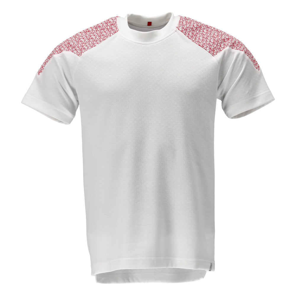 Mascot Food & care T-shirt 20082-933 wit-signaalrood(06202)