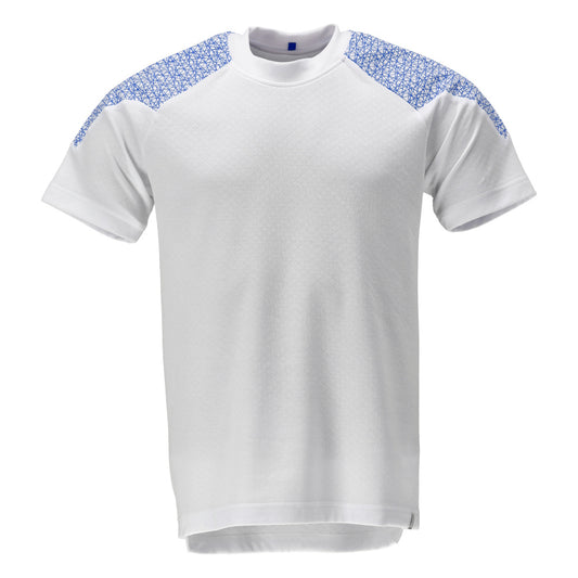 Mascot Food & care T-shirt 20082-933 wit-helder blauw(0691)
