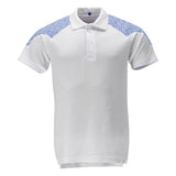 Mascot Food & care Poloshirt 20083-933 wit-helder blauw(0691)