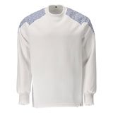 Mascot Food & care Sweatshirt 20084-932 wit-helder blauw(0691)