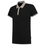 Tricorp Casual Poloshirts 201002-PBF210 zwart-grijs(blackgrey)