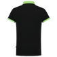 Tricorp Casual Poloshirts 201002-PBF210 zwart-limoen(blacklime)
