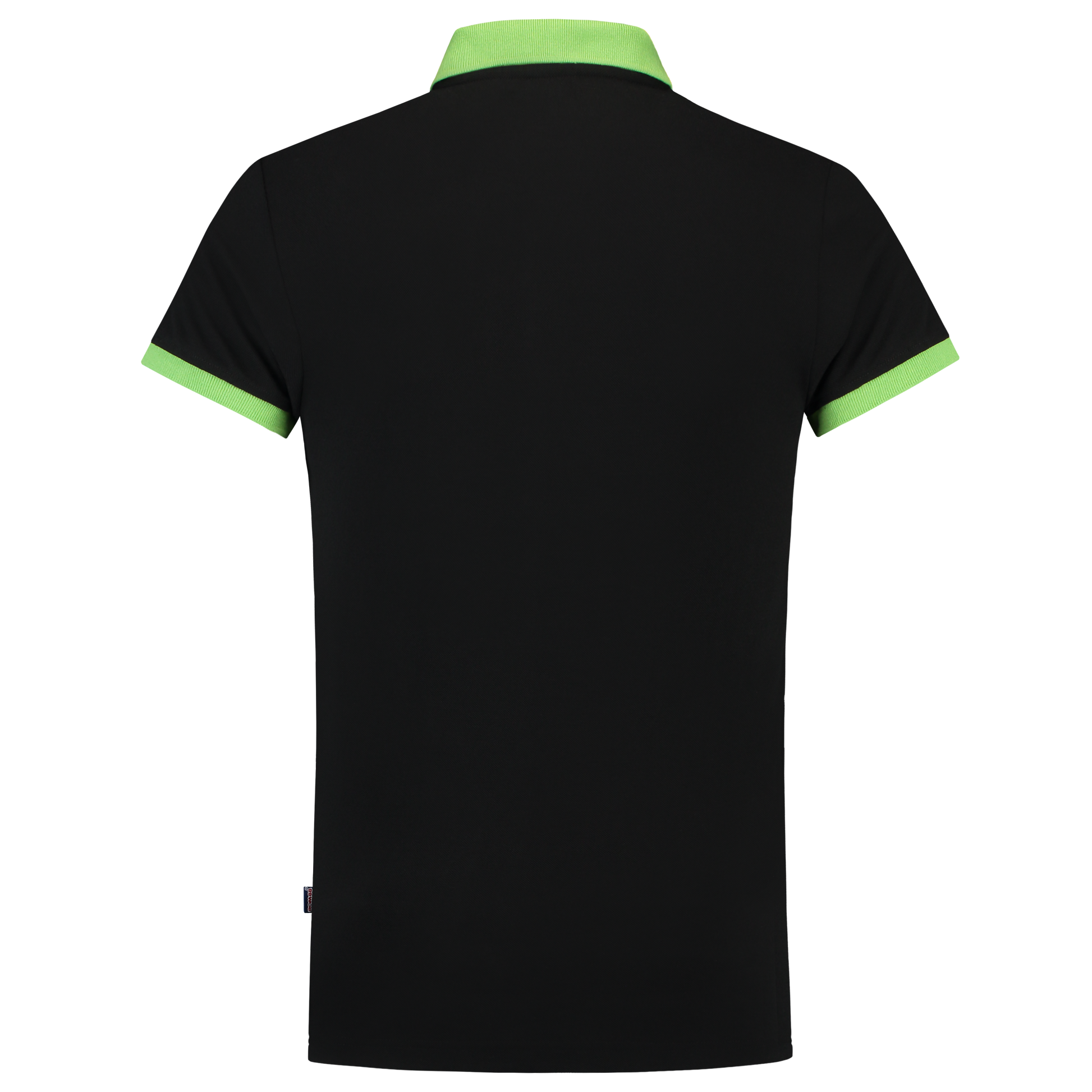 Tricorp Casual Poloshirts 201002-PBF210 zwart-limoen(blacklime)