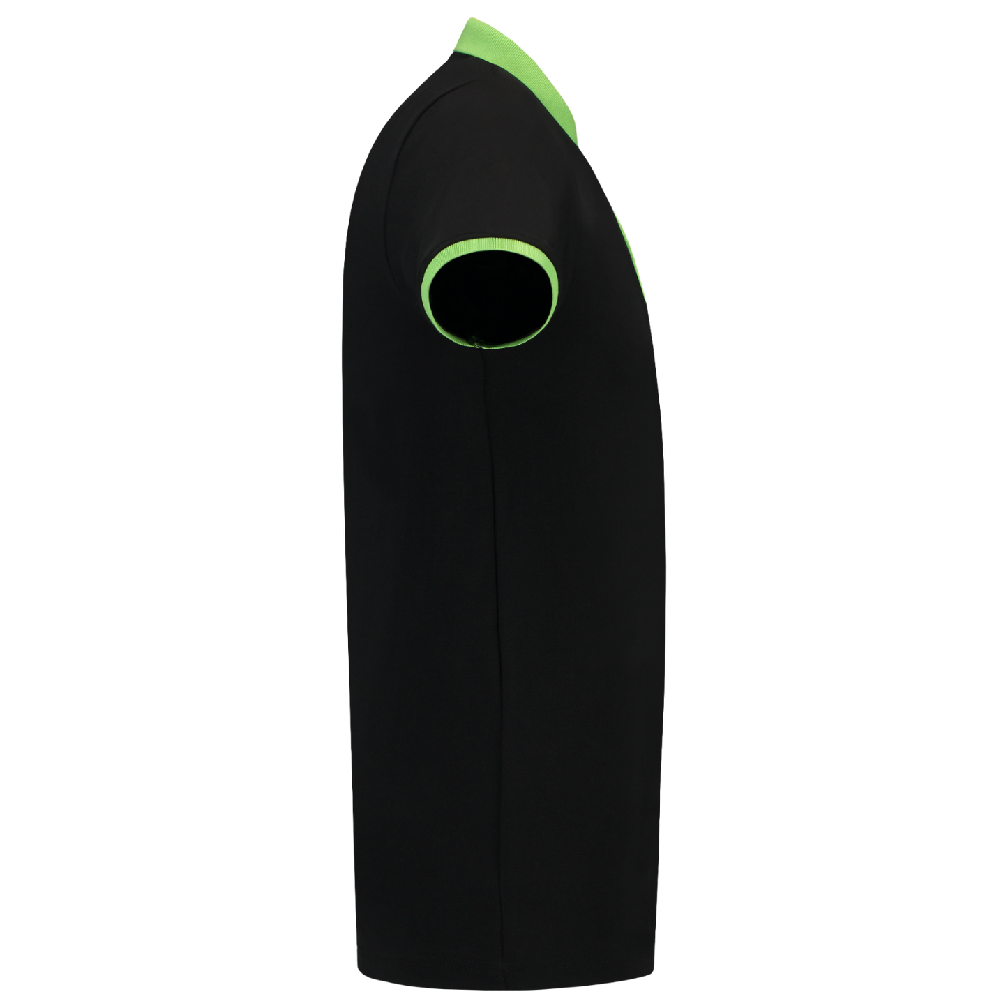 Tricorp Casual Poloshirts 201002-PBF210 zwart-limoen(blacklime)