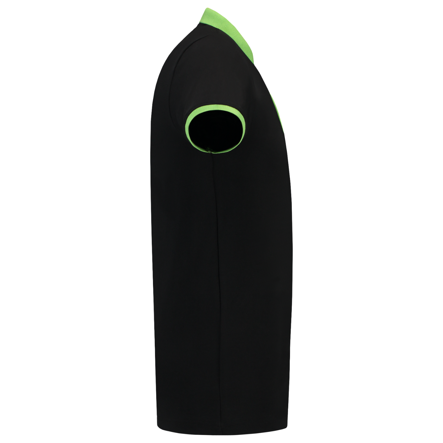 Tricorp Casual Poloshirts 201002-PBF210 zwart-limoen(blacklime)