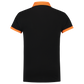 Tricorp Casual Poloshirts 201002-PBF210 zwart-oranje(blackorange)