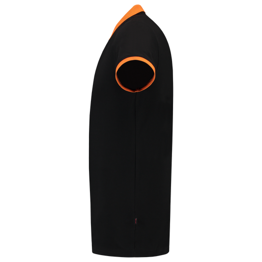 Tricorp Casual Poloshirts 201002-PBF210 zwart-oranje(blackorange)