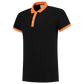 Tricorp Casual Poloshirts 201002-PBF210 zwart-oranje(blackorange)