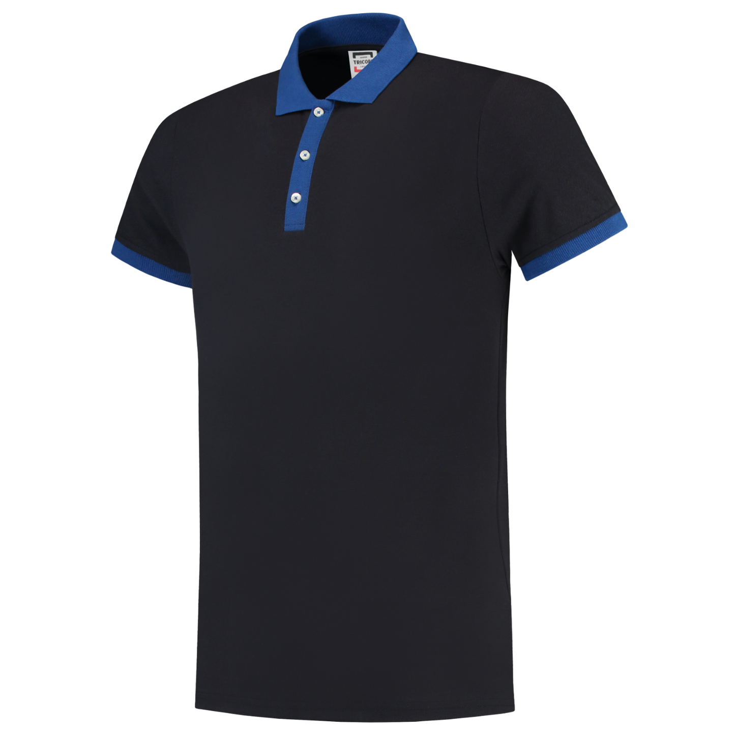 Tricorp Casual Poloshirts 201002-PBF210 marineblauw-koningsblauw(navyroyalblue)