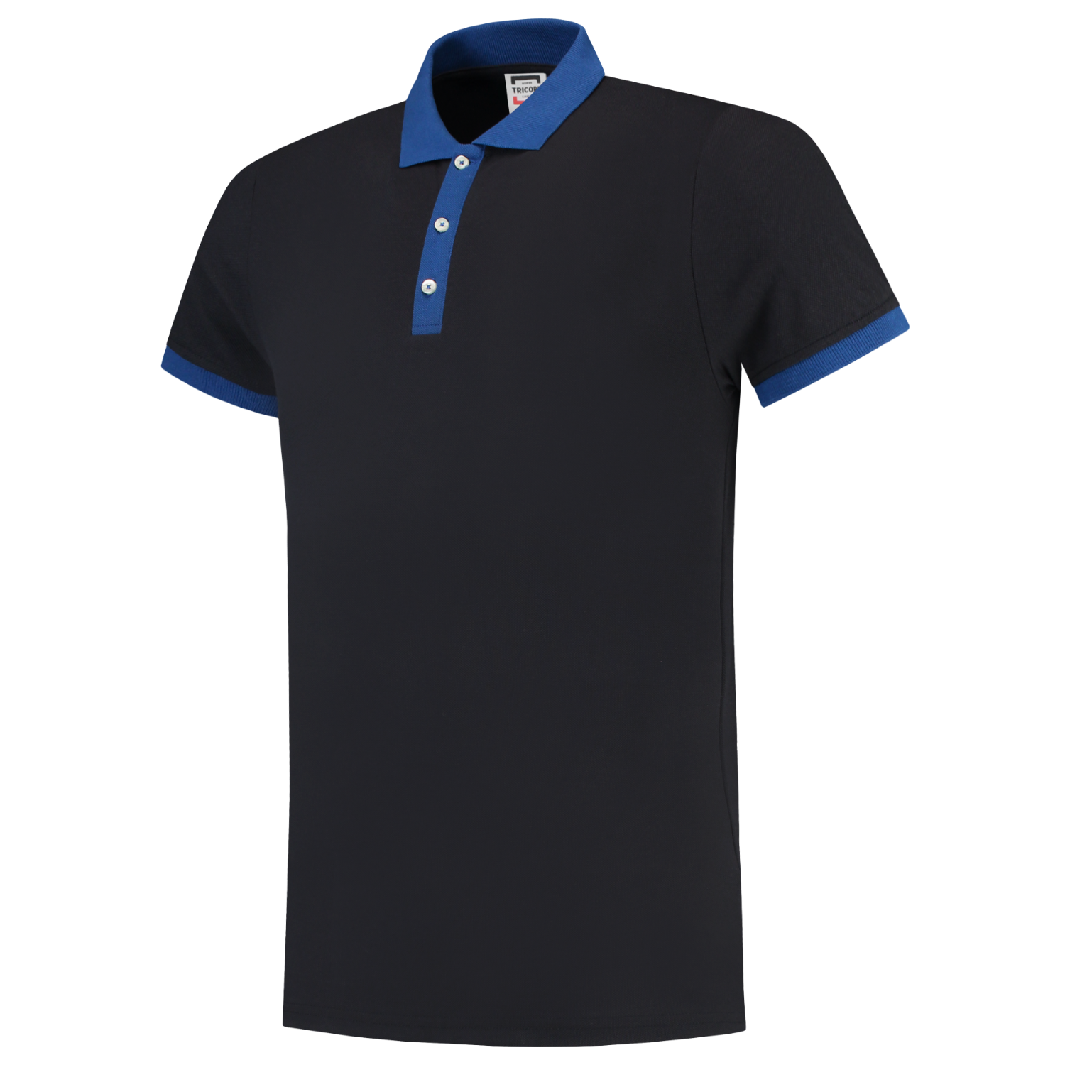 Tricorp Casual Poloshirts 201002-PBF210 marineblauw-koningsblauw(navyroyalblue)