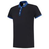 Tricorp Casual Poloshirts 201002-PBF210 marineblauw-koningsblauw(navyroyalblue)