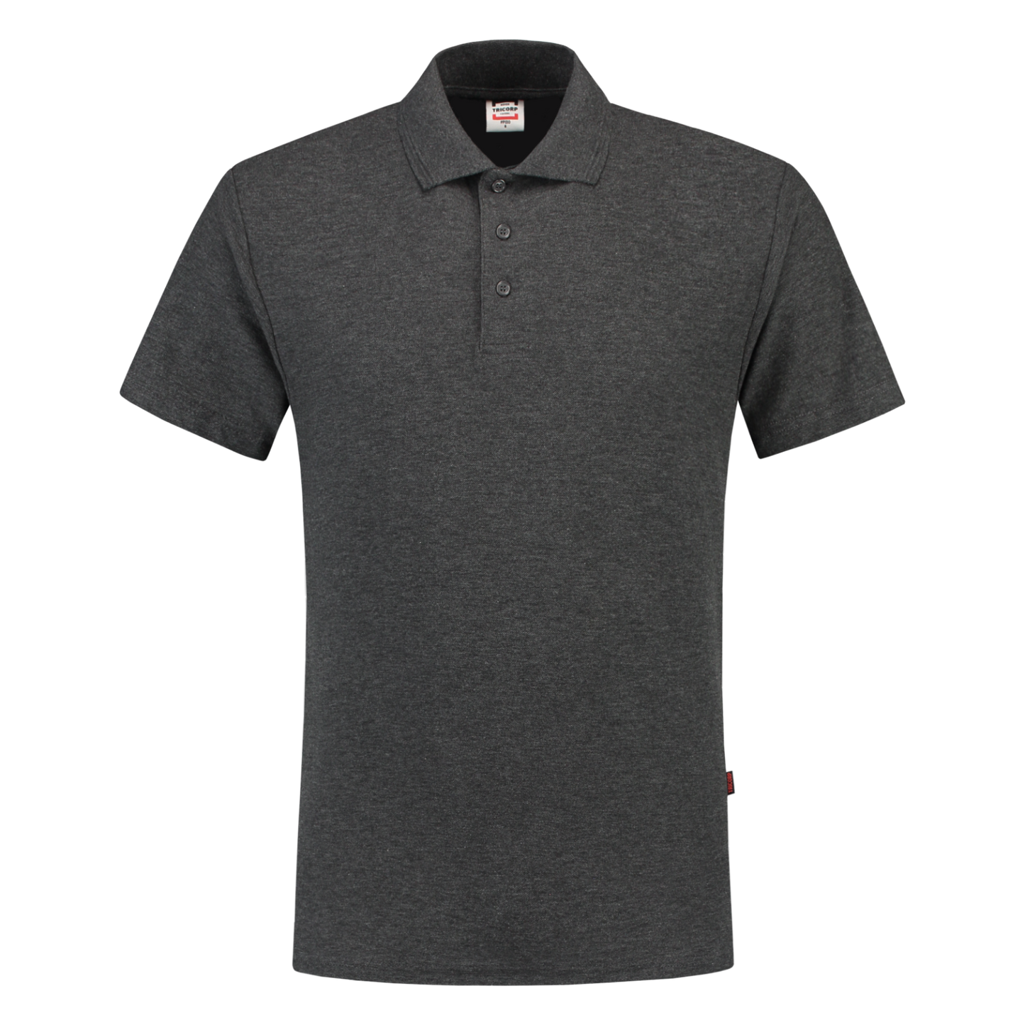 Tricorp Casual Poloshirts 201003- PP180 antracietgrijs melange(antramel)